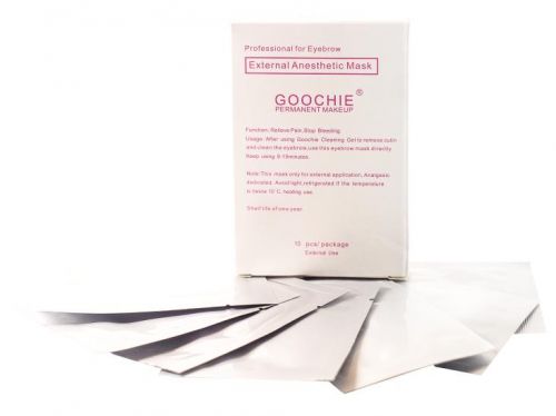 Качественный Goochie anesthetic mask brows (PM brows  ONLY), 1 шт рекомендации