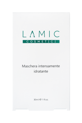 Косметологический Інтенсивно зволожуюча маска "Maschera intensamente idratante Lamic cosmetici" набір із 3 масок магазин Numb Market