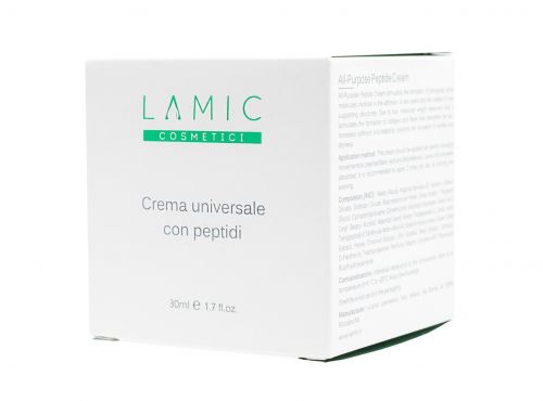 Быстродействующий Універсальний крем з пептидами "Lamic Crema universale con peptidi", 30ml с доставкой